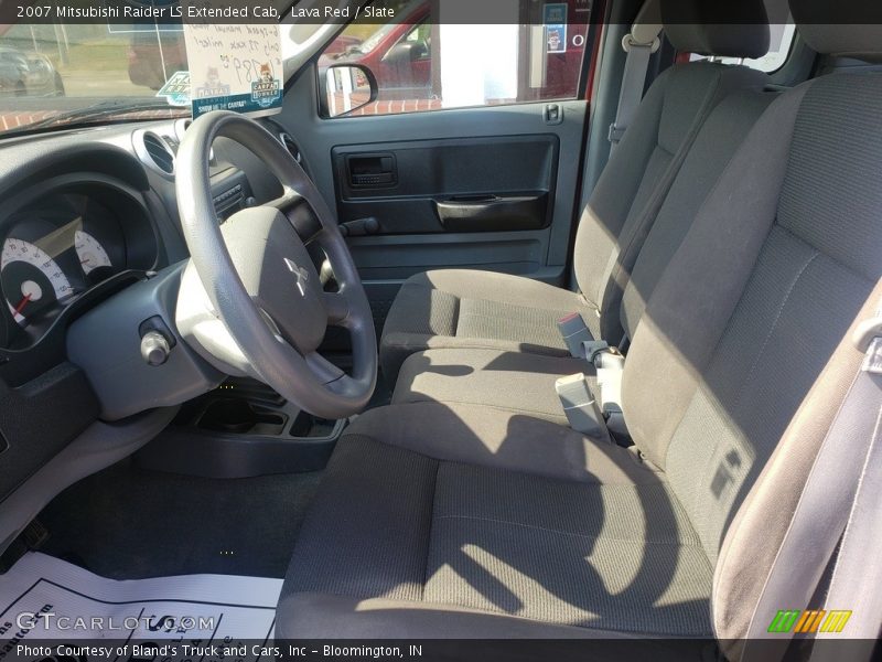 Lava Red / Slate 2007 Mitsubishi Raider LS Extended Cab