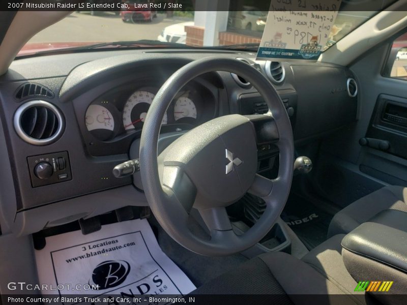 Lava Red / Slate 2007 Mitsubishi Raider LS Extended Cab
