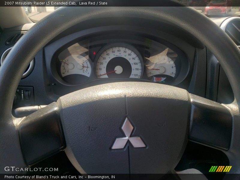 Lava Red / Slate 2007 Mitsubishi Raider LS Extended Cab