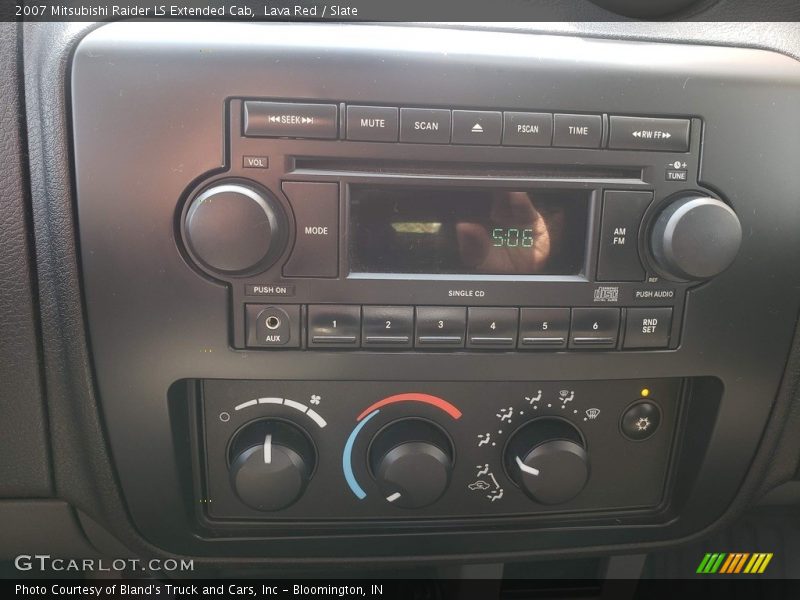 Lava Red / Slate 2007 Mitsubishi Raider LS Extended Cab