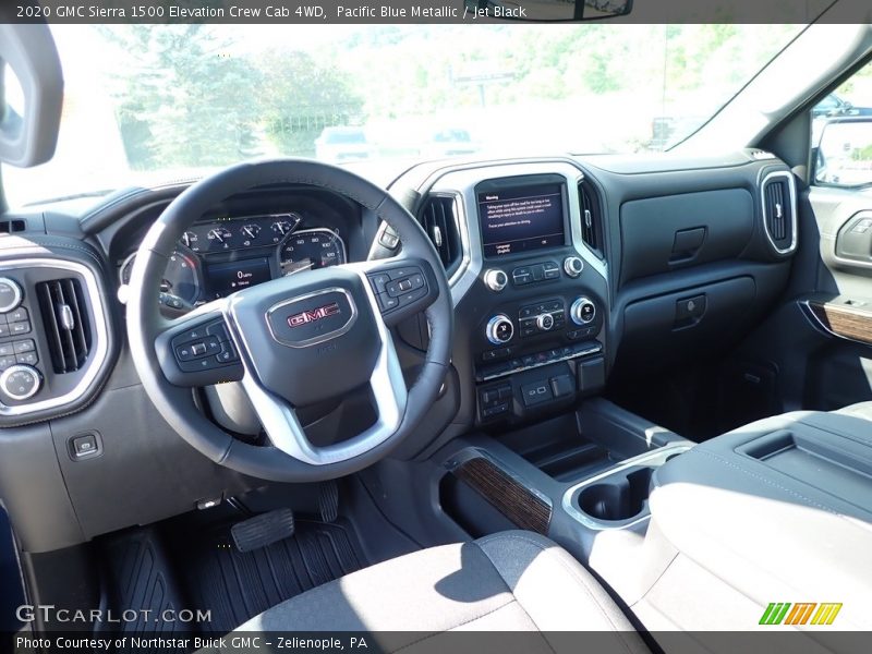 Pacific Blue Metallic / Jet Black 2020 GMC Sierra 1500 Elevation Crew Cab 4WD