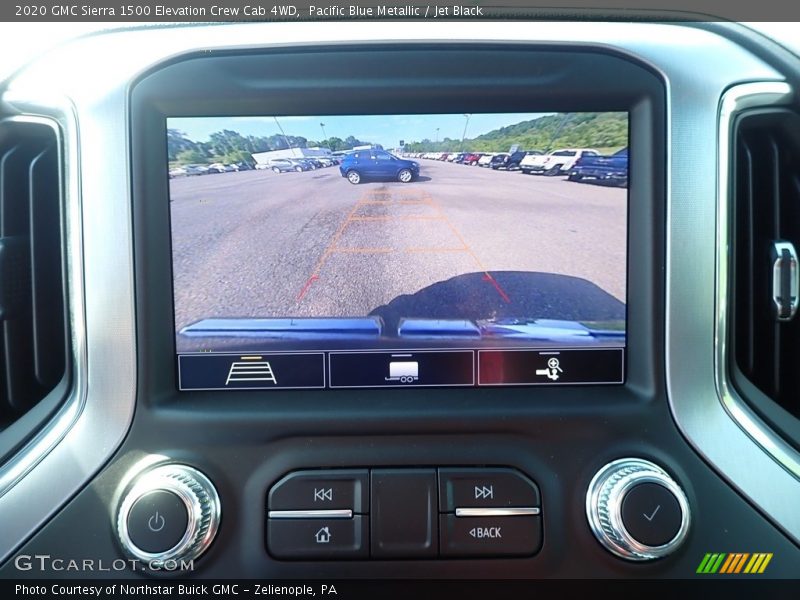 Pacific Blue Metallic / Jet Black 2020 GMC Sierra 1500 Elevation Crew Cab 4WD
