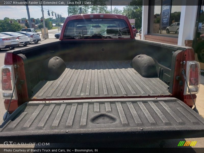 Lava Red / Slate 2007 Mitsubishi Raider LS Extended Cab