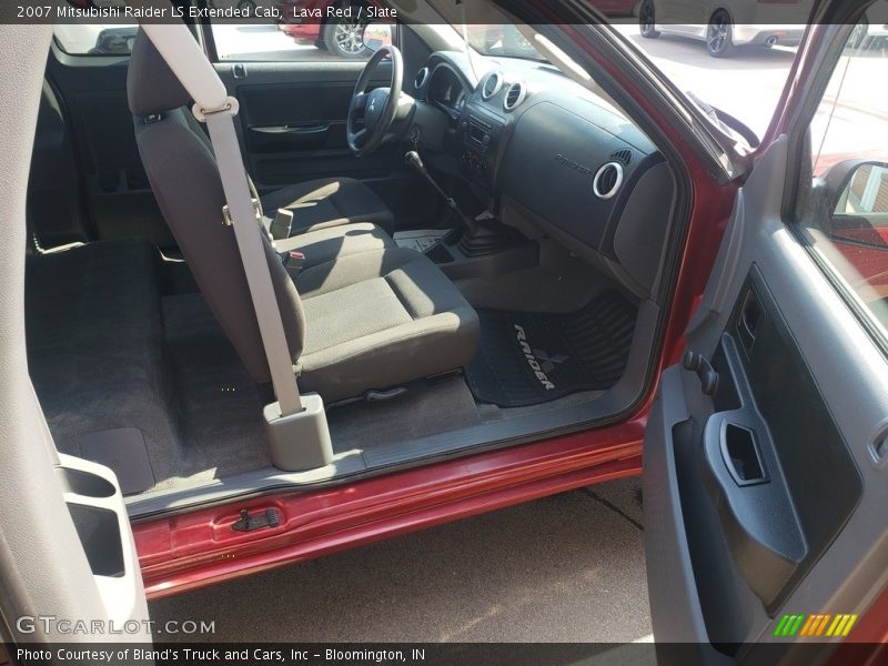 Lava Red / Slate 2007 Mitsubishi Raider LS Extended Cab