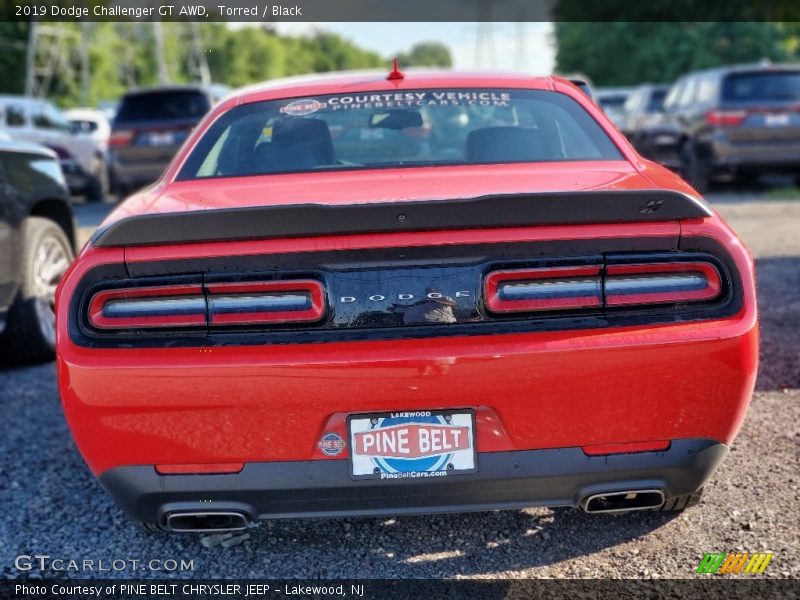 Torred / Black 2019 Dodge Challenger GT AWD