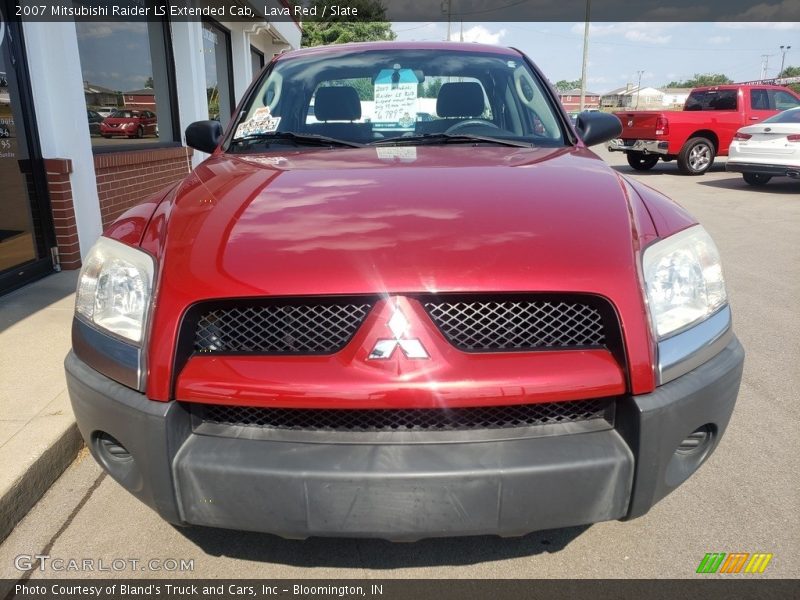 Lava Red / Slate 2007 Mitsubishi Raider LS Extended Cab