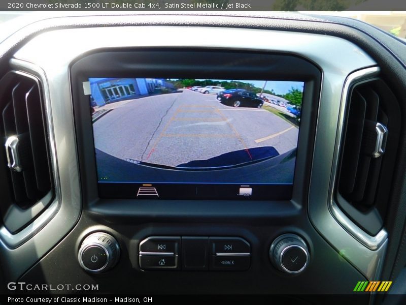 Satin Steel Metallic / Jet Black 2020 Chevrolet Silverado 1500 LT Double Cab 4x4