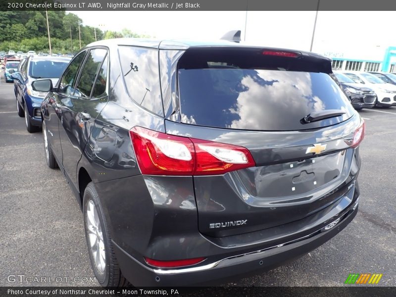 Nightfall Gray Metallic / Jet Black 2020 Chevrolet Equinox LT AWD