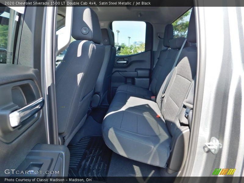 Satin Steel Metallic / Jet Black 2020 Chevrolet Silverado 1500 LT Double Cab 4x4
