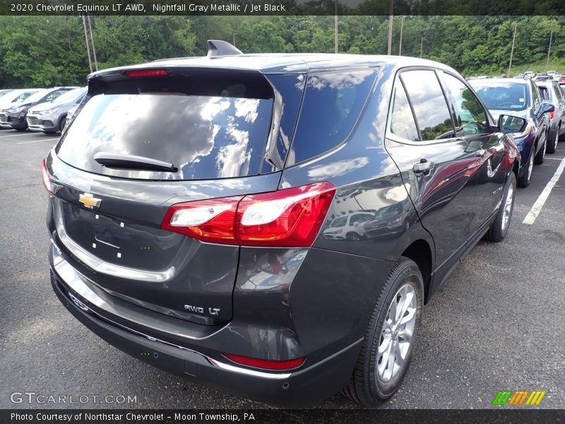 Nightfall Gray Metallic / Jet Black 2020 Chevrolet Equinox LT AWD