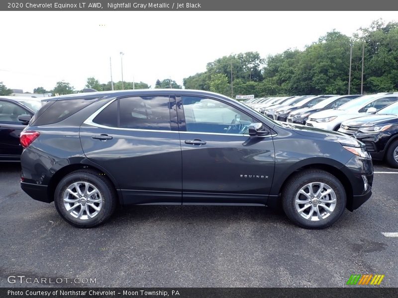 Nightfall Gray Metallic / Jet Black 2020 Chevrolet Equinox LT AWD