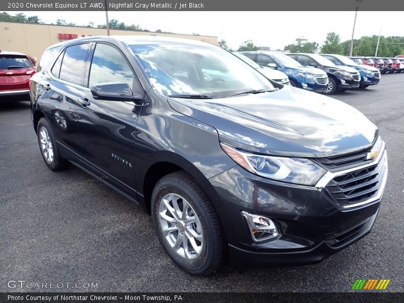 Nightfall Gray Metallic / Jet Black 2020 Chevrolet Equinox LT AWD