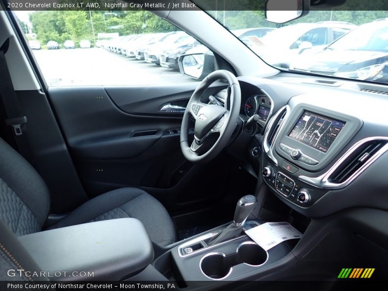 Nightfall Gray Metallic / Jet Black 2020 Chevrolet Equinox LT AWD
