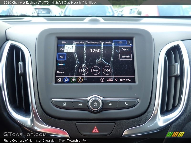 Nightfall Gray Metallic / Jet Black 2020 Chevrolet Equinox LT AWD