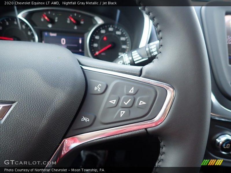 Nightfall Gray Metallic / Jet Black 2020 Chevrolet Equinox LT AWD