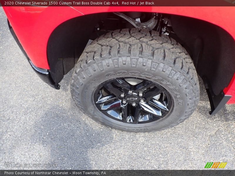 Red Hot / Jet Black 2020 Chevrolet Silverado 1500 Custom Trail Boss Double Cab 4x4
