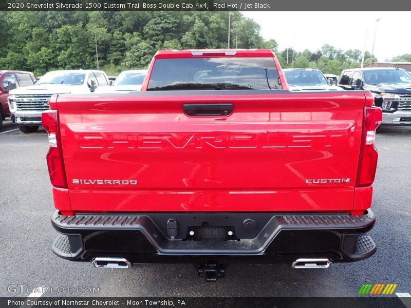 Red Hot / Jet Black 2020 Chevrolet Silverado 1500 Custom Trail Boss Double Cab 4x4