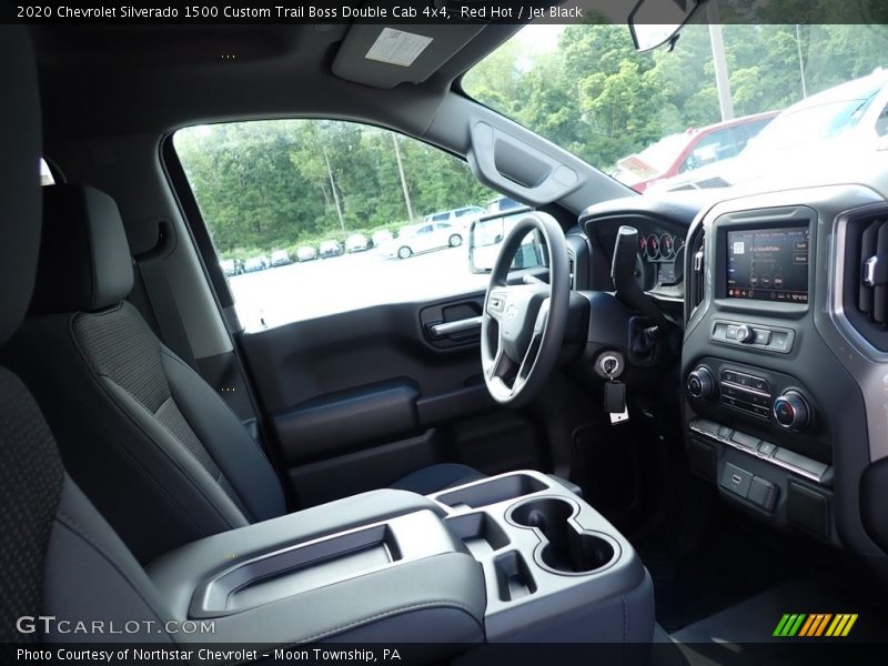 Red Hot / Jet Black 2020 Chevrolet Silverado 1500 Custom Trail Boss Double Cab 4x4
