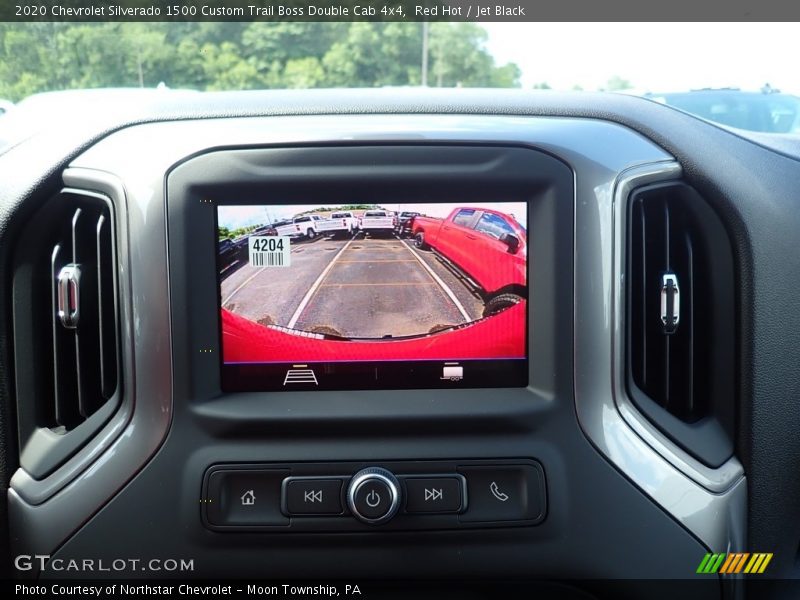 Red Hot / Jet Black 2020 Chevrolet Silverado 1500 Custom Trail Boss Double Cab 4x4