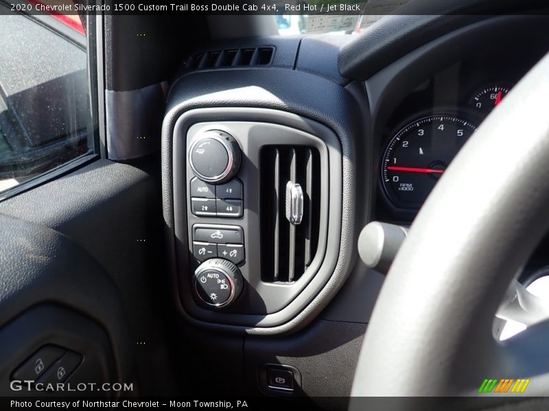 Red Hot / Jet Black 2020 Chevrolet Silverado 1500 Custom Trail Boss Double Cab 4x4