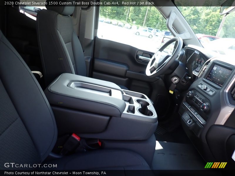 Red Hot / Jet Black 2020 Chevrolet Silverado 1500 Custom Trail Boss Double Cab 4x4