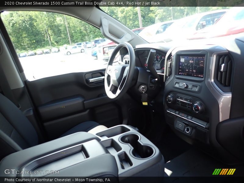 Red Hot / Jet Black 2020 Chevrolet Silverado 1500 Custom Trail Boss Double Cab 4x4