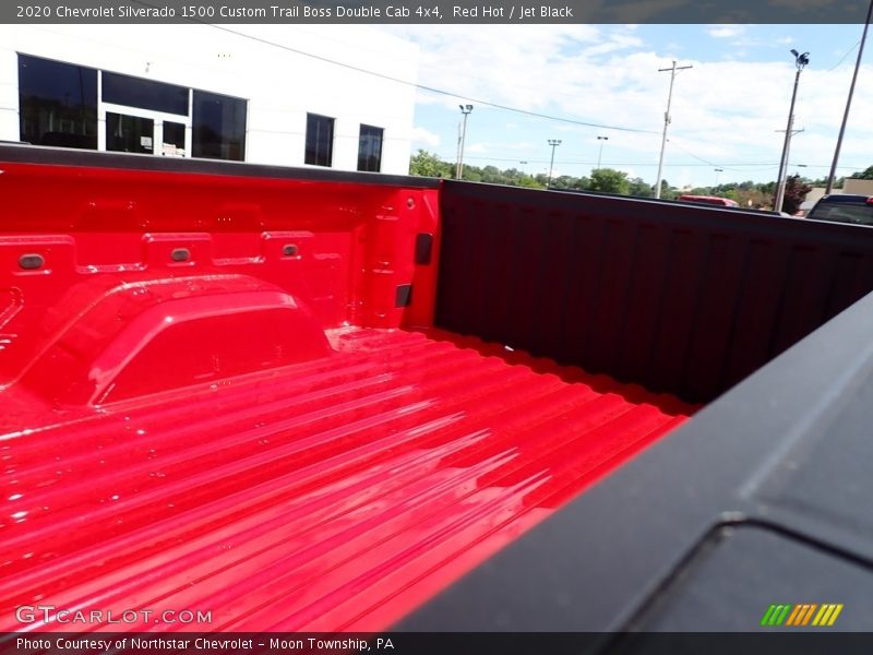 Red Hot / Jet Black 2020 Chevrolet Silverado 1500 Custom Trail Boss Double Cab 4x4
