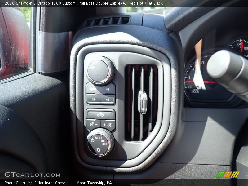 Red Hot / Jet Black 2020 Chevrolet Silverado 1500 Custom Trail Boss Double Cab 4x4