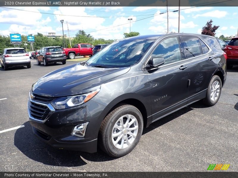 Nightfall Gray Metallic / Jet Black 2020 Chevrolet Equinox LT AWD