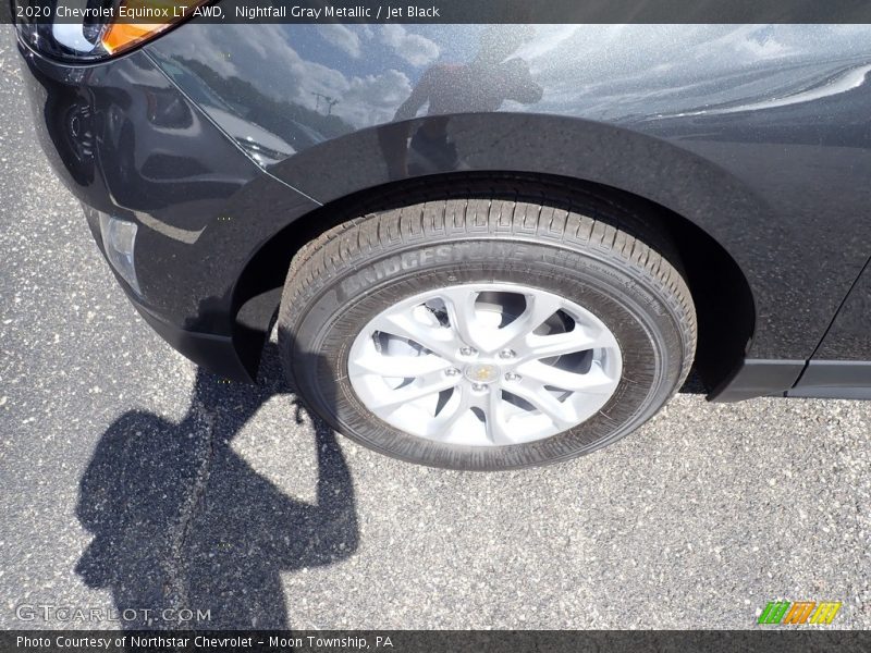 Nightfall Gray Metallic / Jet Black 2020 Chevrolet Equinox LT AWD
