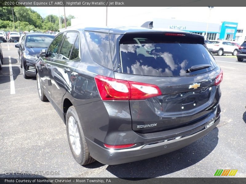 Nightfall Gray Metallic / Jet Black 2020 Chevrolet Equinox LT AWD