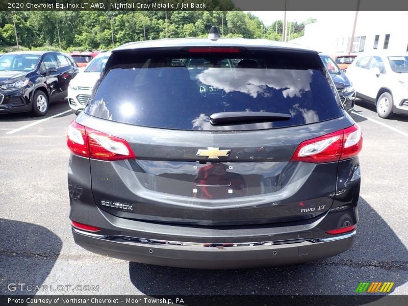 Nightfall Gray Metallic / Jet Black 2020 Chevrolet Equinox LT AWD