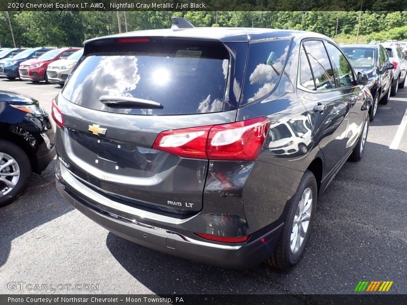 Nightfall Gray Metallic / Jet Black 2020 Chevrolet Equinox LT AWD