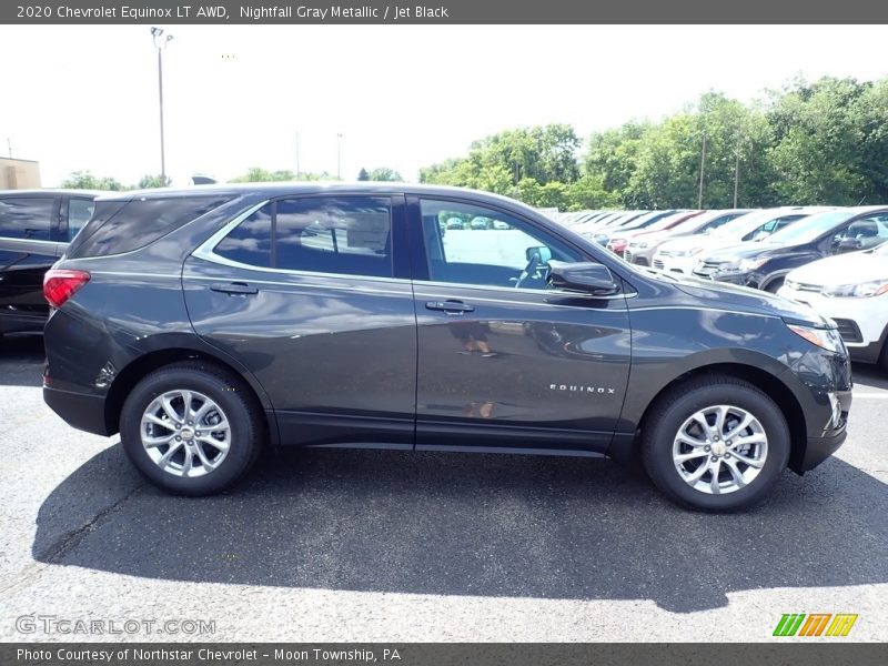 Nightfall Gray Metallic / Jet Black 2020 Chevrolet Equinox LT AWD