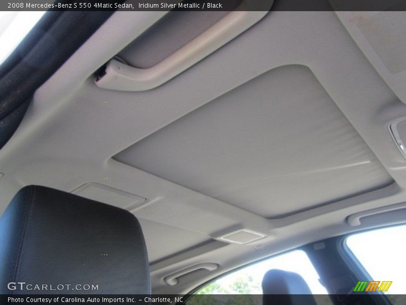 Iridium Silver Metallic / Black 2008 Mercedes-Benz S 550 4Matic Sedan
