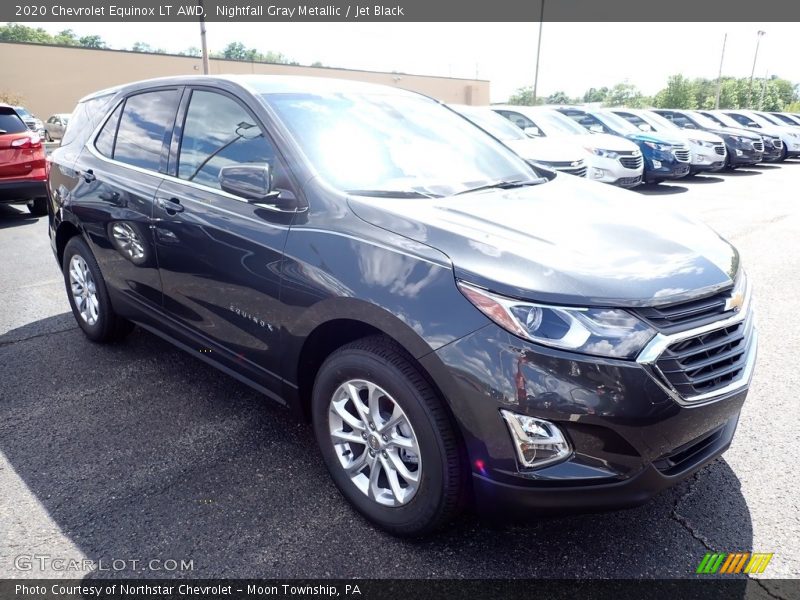 Nightfall Gray Metallic / Jet Black 2020 Chevrolet Equinox LT AWD
