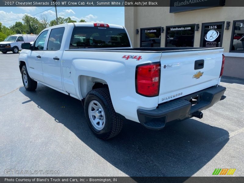 Summit White / Dark Ash/Jet Black 2017 Chevrolet Silverado 1500 WT Crew Cab 4x4