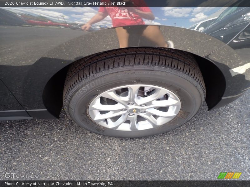 Nightfall Gray Metallic / Jet Black 2020 Chevrolet Equinox LT AWD