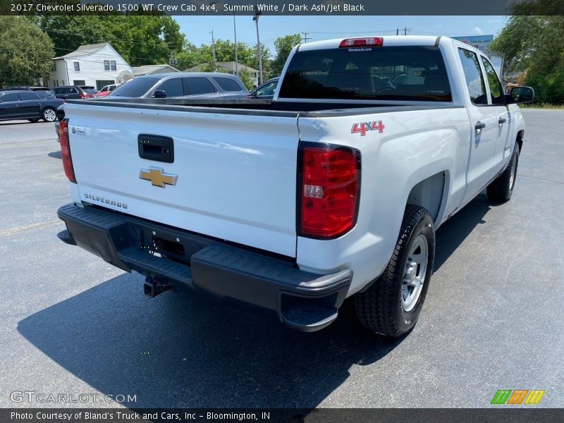 Summit White / Dark Ash/Jet Black 2017 Chevrolet Silverado 1500 WT Crew Cab 4x4