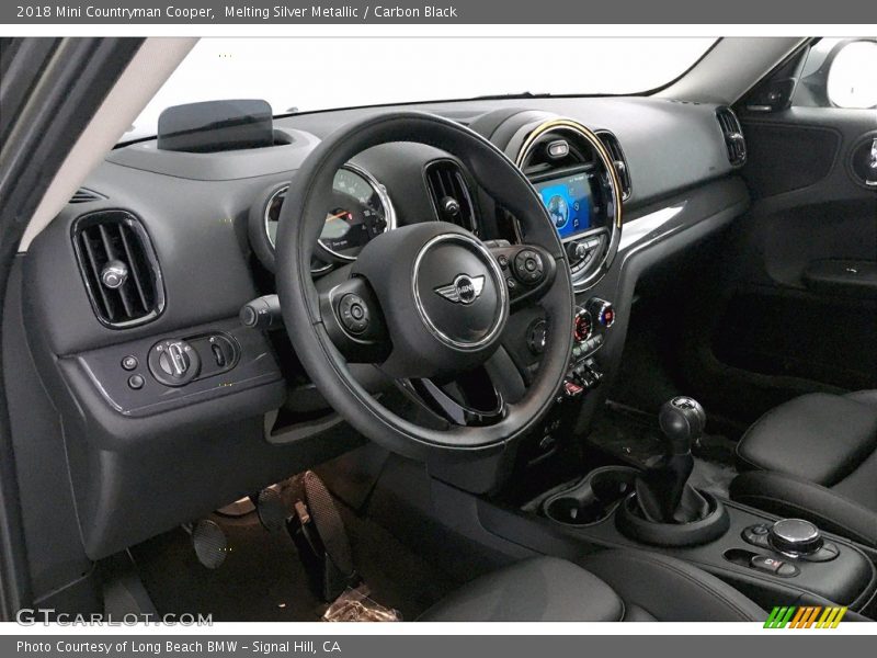 Melting Silver Metallic / Carbon Black 2018 Mini Countryman Cooper