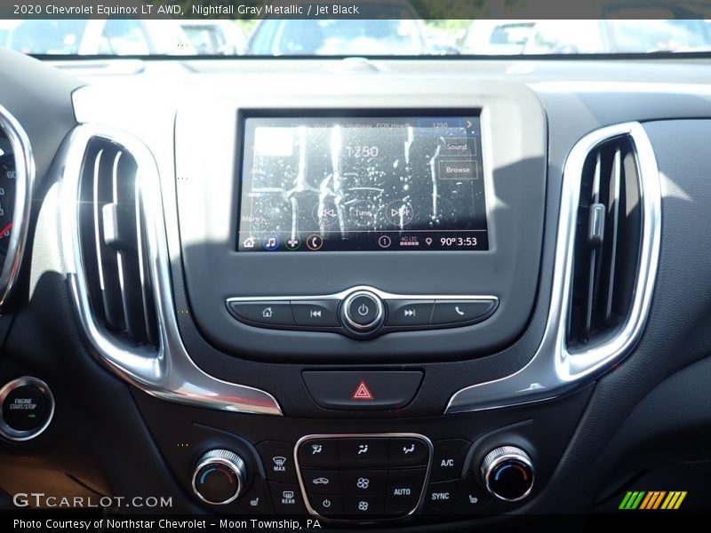 Nightfall Gray Metallic / Jet Black 2020 Chevrolet Equinox LT AWD