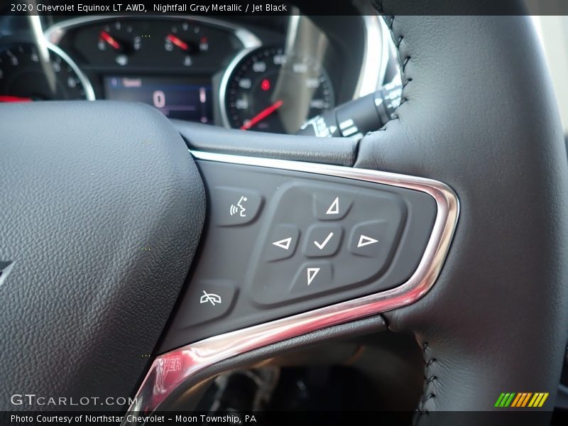 Nightfall Gray Metallic / Jet Black 2020 Chevrolet Equinox LT AWD