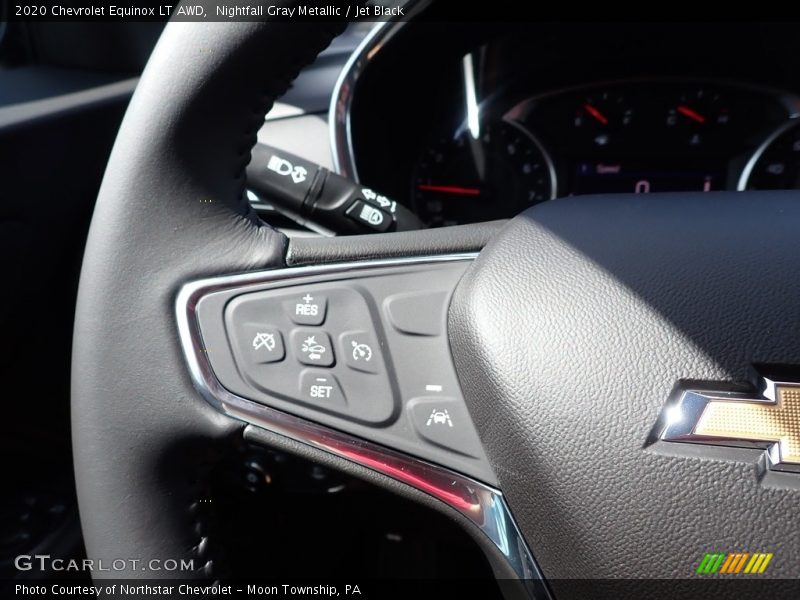 Nightfall Gray Metallic / Jet Black 2020 Chevrolet Equinox LT AWD