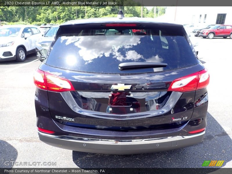 Midnight Blue Metallic / Jet Black 2020 Chevrolet Equinox LT AWD
