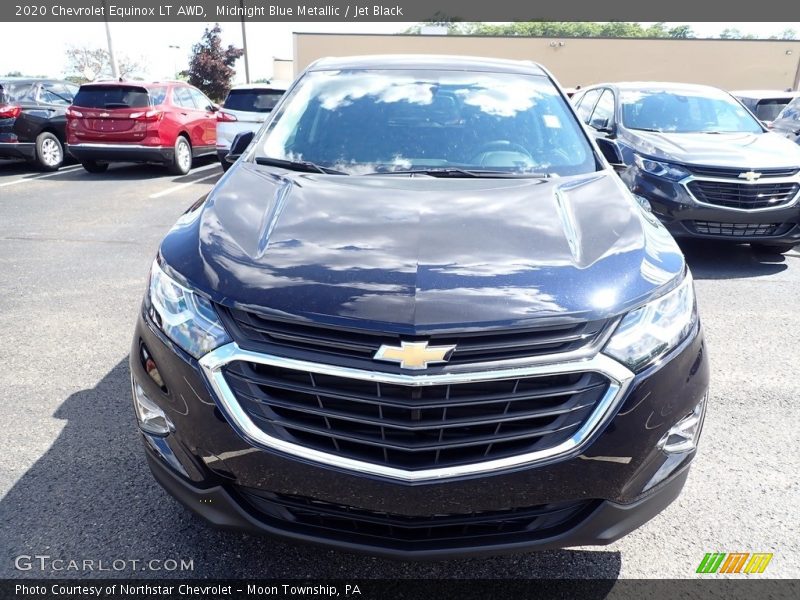 Midnight Blue Metallic / Jet Black 2020 Chevrolet Equinox LT AWD