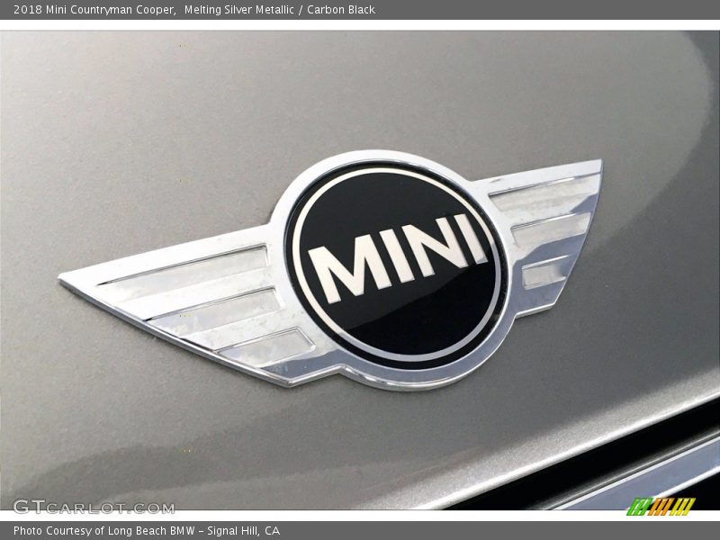 Melting Silver Metallic / Carbon Black 2018 Mini Countryman Cooper