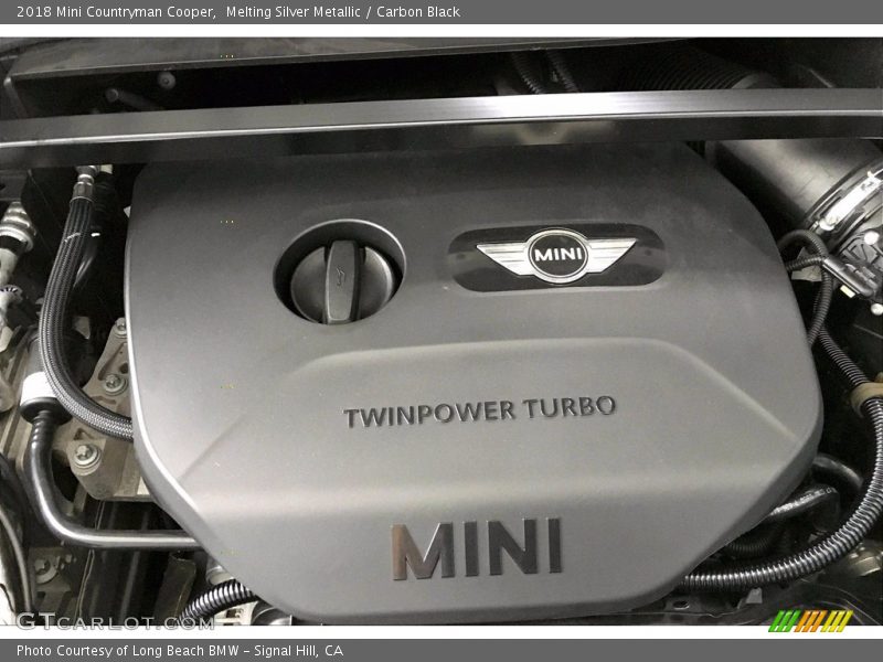 Melting Silver Metallic / Carbon Black 2018 Mini Countryman Cooper