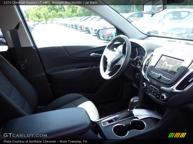 Midnight Blue Metallic / Jet Black 2020 Chevrolet Equinox LT AWD
