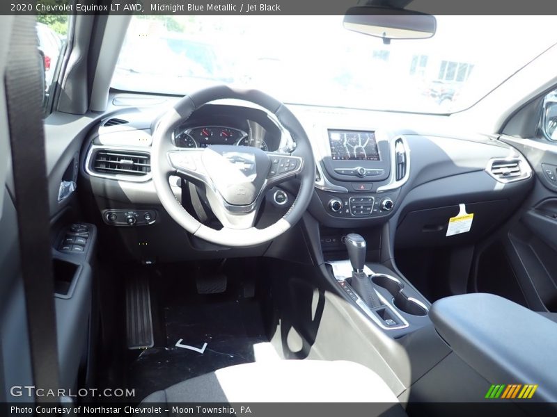 Midnight Blue Metallic / Jet Black 2020 Chevrolet Equinox LT AWD