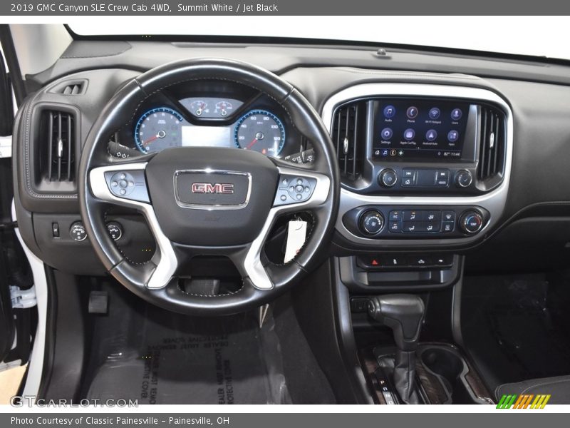 Summit White / Jet Black 2019 GMC Canyon SLE Crew Cab 4WD